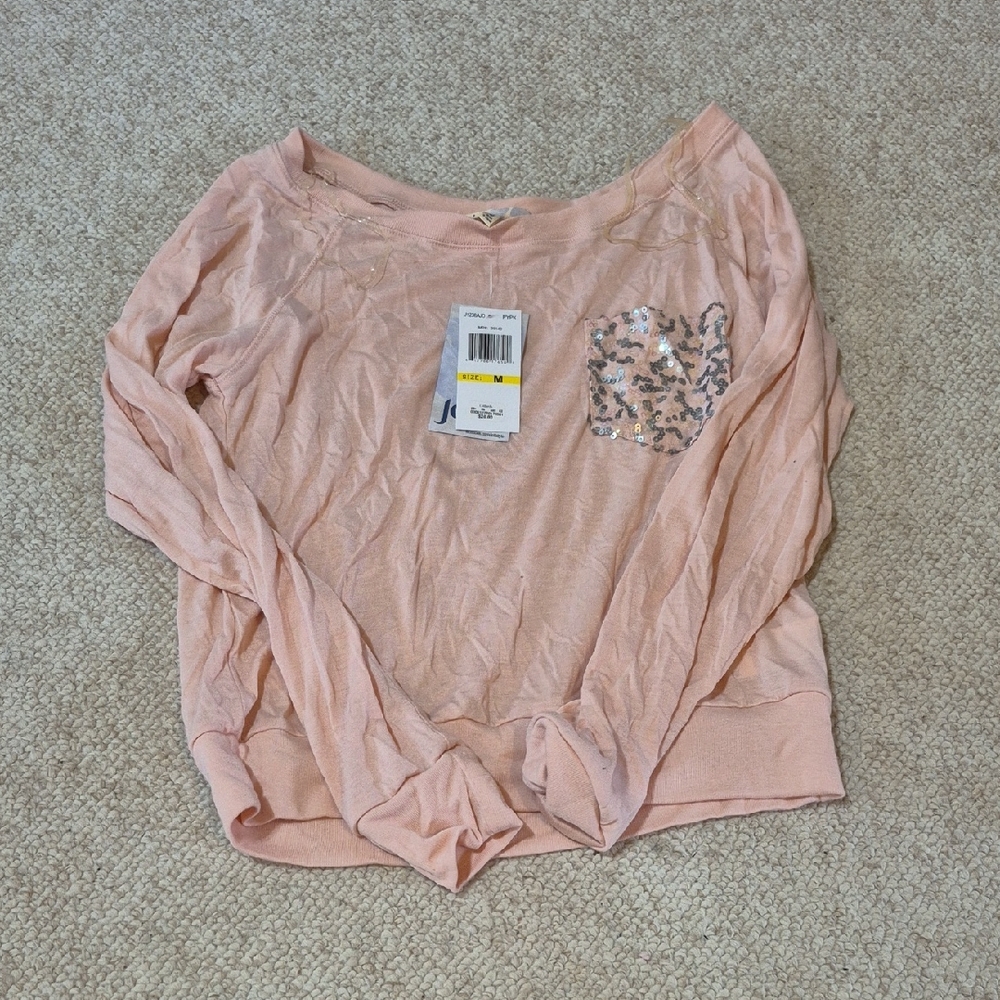 Sparkle Pocket Long Sleeve Shirt